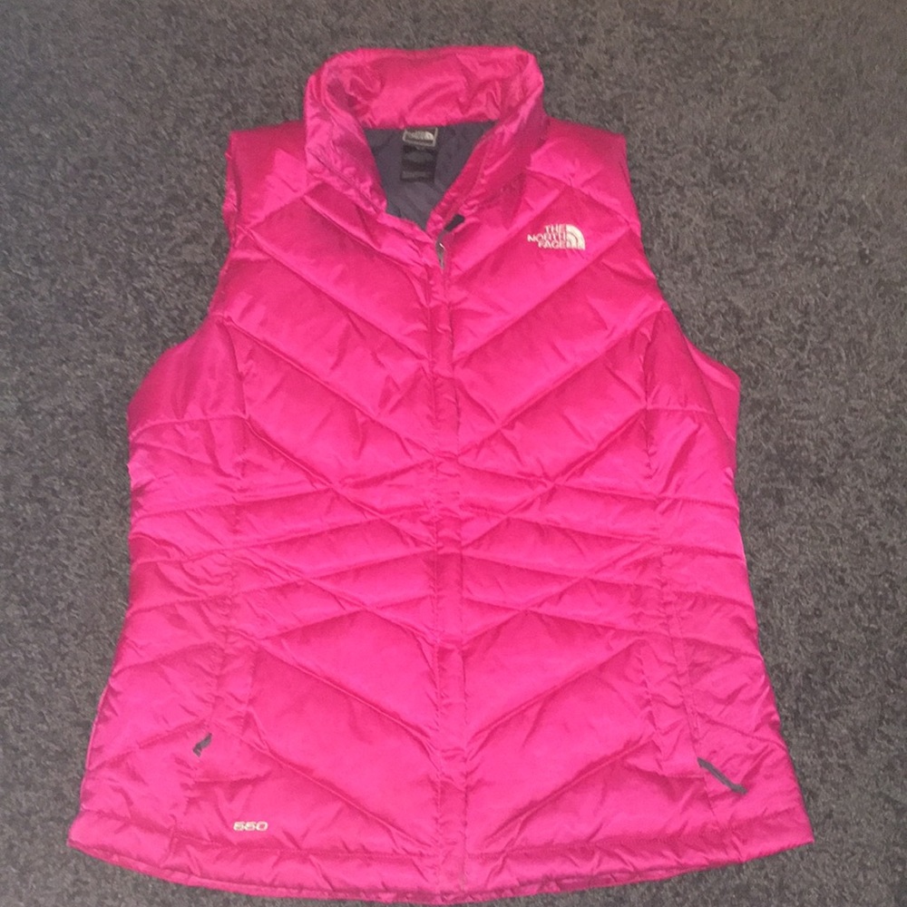 Women’s pink NorthFace Vest